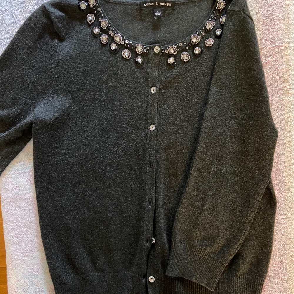 Cardigan sweater
